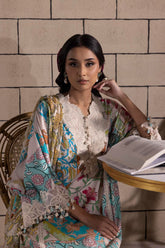 Sana Safinaz - M251-027B-3CI - Lawn - 3 Piece - Unstitch